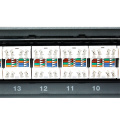 Calidad estable cat6 ftp panel de conexión de 24 puertos